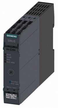 SIEMENS Compact Magnetic Motor Starter: Non-Reversing, 3 Poles, Electronic Protection, 0.5 A (MPN 3RM10011AA14). Key specifications — Brand: SIEMENS; Pilot Lights Included: LED Status Indicator; Auxiliary Contacts Included: 1NO/1NC.