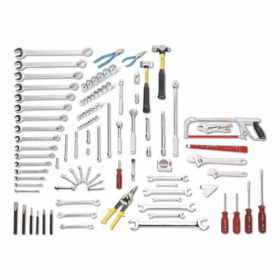 WRIGHT Fractional Industrial Maintenance Tool Set: 104 Total Pcs - Tool Only Sets