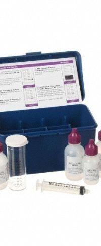 AQUAPHOENIX Water Quality Test Kit: Peracetic Acid, 1 drop= 150 ppm/10mL, 75 Tests (MPN TK7505-Z). Key specifications — Includes: All Necessary Reagents; Range: 1 drop= 150 ppm/10mL; Test Parameters: Peracetic Acid.