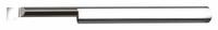 MICRO 100 Boring Bar: Boring, 1/8 in Shank Dia., TiN, -0.0030 in Center to Cutting Tip, Right Hand (MPN BB-060300G)