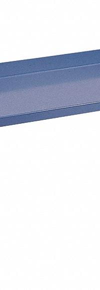 STANLEY VIDMAR Shelf Riser: 72 in Overall Wd, 12 in Overall Dp, Blue, Steel (MPN BAS72). Key specifications — Includes Mounting Hardware: Yes; Color: Blue.