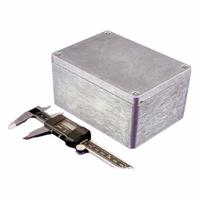 HAMMOND Enclosure: Die-Cast Aluminum, 5 in x 4 in x 3 in, NEMA 1/12/13/4/4X, Solid Cover, Screw On (MPN 1550Z115). Key specifications — Brand: HAMMOND; Closure Method: Screws; Enclosure Material: Die-Cast Aluminum; Knockouts: Not Included.