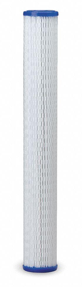 PENTAIR/PENTEK Water Filter Cartridge: 30 micron - Pleated Water Filter Cartridges