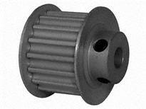 Dayton Timing Pulley: Modified Curvilinear, Fixed, For GT Timing Belt Section - GT Section Fixed-Bore Timing Pulleys with Hub