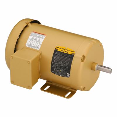 BALDOR General Purpose Motor: Rigid Base Mount, Totally Enclosed Fan Cooled, 1 1/2 hp - Rigid Base 3-Phase General Purpose AC Motors