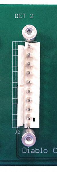 DIABLO CONTROLS, INC. Triple Card Rack (MPN RK3). Key specifications — Brand: DIABLO CONTROLS, INC.; Product Type: Triple Card Rack; For Use With: Loop and Free Exit Probe Vehicle Detector; Features: Allow Installers to Hard Wire DSD-13 Tri-Axis Detection System to the Control Box.