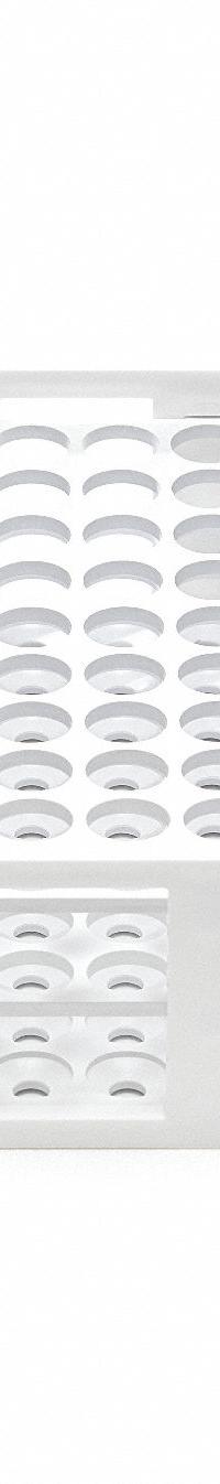 Tube Rack: 13 1/4 in Overall Wd, 2 1/2 in Overall Ht, Polypropylene, White, (120) Places (MPN F18872-0000). Key specifications — Material: Polypropylene; Color: White; Product Type: Test Tube Rack; Total Holding Capacity: (120) Places; Brand: SP SCIENCEWARE.