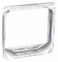 RACO Plaster Ring: Raised, 3/4 in Raised Ht, Steel, 4 in Overall Lg, 4 in Overall Wd (MPN 779). Key specifications — Brand: RACO; Material: Steel; Cover Design: Raised.