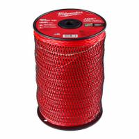 MILWAUKEE String Trimmer Line: Nylon, 0.105 in Dia, 76 11/16 ft Overall Lg, Twisted, Red (MPN 49-16-2814). Key specifications — Brand: MILWAUKEE; Compatible Manufacturer Number: 3046-20; Compatible Product Type: String Trimmer; Material: Nylon.