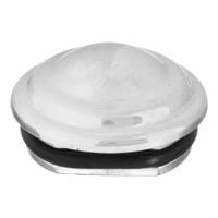 AMERICAN STANDARD Index Button: Metal, Chrome, No Index Index, 11/16 in Overall Dia (MPN 021470-0020A). Key specifications — Material: Metal; Brand: AMERICAN STANDARD; Color/Finish: Chrome; Index Style: No Index.