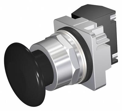 Siemens Mushroom Head Push Button: Non-Illuminated, Mushroom Head Profile, Non-Metallic - Mushroom-Head Push Buttons