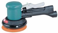 DYNABRADE Air Orbital Sander: 5 in Disc, Pressure Sensitive Adhesive, 3/16 in Orbit, Non-Vacuum, NPT (MPN 58400). Key specifications — attr1320213: DYNABRADE.