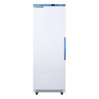 ACCUCOLD Incubator: Forced Air, 18 cu ft Capacity, 26 in x 27 1/2 in x 78 1/2 in, BOD, Digital (MPN ABOD18LHD). Key specifications — attr1027497: BOD; attr1027521: Refrigerated; attr1030162: 39.2 °F; attr1027529: +/-1 ºC; attr1027530: +/-1°C; attr1027476: ABOD18LHD; attr1027480: ACCUCOLD; attr1027487: Digital.