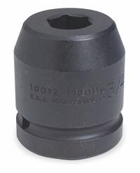 PROTO Impact Socket: 3/4 in Drive Size, SAE, 2 3/16 in Socket Size, 6-Point, Std, Black Oxide (MPN J07535). Key specifications — attr1215501: PROTO; attr1215515: Black Oxide; attr1215518: 2-3/16 in.