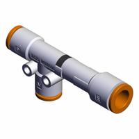 SMC Vacuum Ejector: 52 lpm, 1/4 in RC Female, 1/4 in RC Female, 0.6 MPa Max Supply Pressure, ZH, 1.0 (MPN ZH10DSA-07-07-09N). Key specifications — attr123938: ZH10DSA-07-07-09N; attr1047096: 1.0.