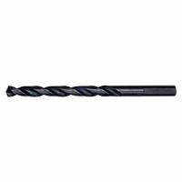 MILWAUKEE Jobber Length Drill Bit: 19/64", 135° Split Point, Black Oxide HSS, Parabolic Flute (MPN 48-89-2725). Key specifications — attr1225567: 0.2969.