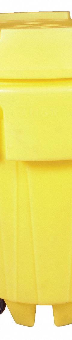 ULTRATECH Overpack Drum: LLDPE, 95 gal, Screw-On Lid, Unlined/No Interior Coating, Polyethylene (MPN 584). Key specifications — Drum Material: LLDPE; Drum Head Type: Open Head; UN Rating Solids: 1H2/X345/S; UN Rating Liquids: 1H2/X345/S/**/USA/M5904; Interior Lining: Unlined/No Interior Coating; Drum Message Text: Overpack/Salvage Drum; Closing Ring Material: Polyethylene; For Holding: Solids.