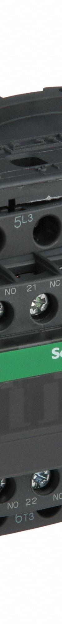 SCHNEIDER IEC Magnetic Contactor: Reversing, 3 Poles, 3NO Contacts, 12 A, 24V DC Coil (MPN LC2D12BD). Key specifications — Brand: SCHNEIDER; Integrated Surge Suppression: Yes.