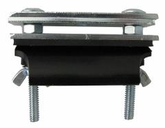 GLEASON Festoon Tow Clamp: Flat, 2 in – 0.66 in, 3.25 in Overall Lg (MPN W25-FT-02). Key specifications — Compatible Cable Type: Flat; Brand: GLEASON; Material: Steel; Product Type: Clamp.