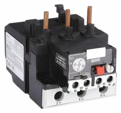 Dayton Overload Relay: Thermal Protection, 3 Poles, 1NO/1NC - IEC Thermal Overload Relays
