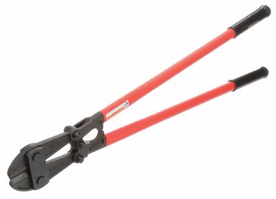 RIDGID Bolt Cutters: Steel, For 1/2 in Max Dia Soft Steel, For 7/16 in Max Dia Medium Steel - Heavy-Duty Bolt & Chain Cutters