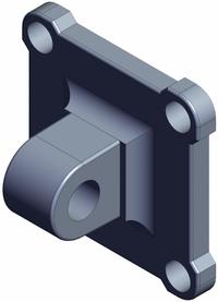 SMC Mounting Pivot Bracket: Clevis/Pivot Bracket, Fits 63 mm Bore Dia, M10 x 20 Thread Size, CQ-C063. Key specifications — attr1062031: CQ-C063; attr1062033: SMC; attr1062037: CQ2; attr1062057: M10 x 20.