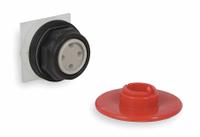 SCHNEIDER Mushroom Head Push Button: Red, 30 mm Mounting Size, Non-Metallic, Momentary (MPN 9001SKR5R). Key specifications — Brand: SCHNEIDER; Action: Momentary; Series: 9001SK; Push Button Material Type: Non-Metallic.
