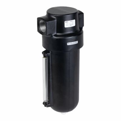 ARO Compressed Air Filter: Particulate, 1 1/2 in NPT, 5 micron, 1,400 cfm - ARO FRL Air Filters
