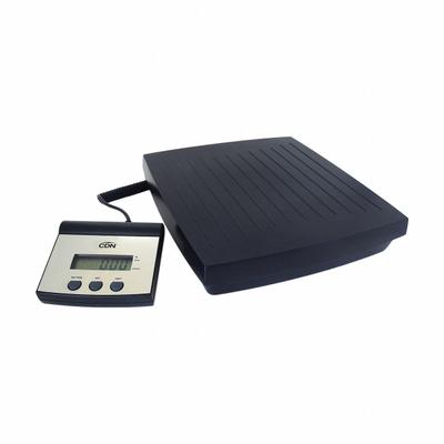 CDN Shipping Scale: 220 lb Wt Capacity - Imperial, 12 in Weighing Surface Dp - Shipping Scales with Remote Indicator
