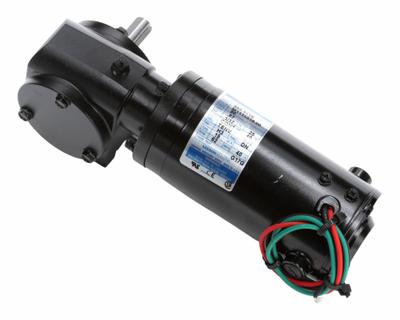 LEESON Right Angle Gearmotors: Right Angle, 90V DC, TENV, 62 RPM, 19 in-lb Max Torque - Right Angle DC Gearmotors