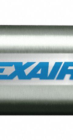 EXAIR Adjustable Vacuum Ejector Muffler: 3/4 in NPS, 32 cfm, Aluminum, Felt, 26 dBA NRR (MPN 890004). Key specifications — attr124412: EXAIR; attr124422: Felt; attr124426: Aluminum.