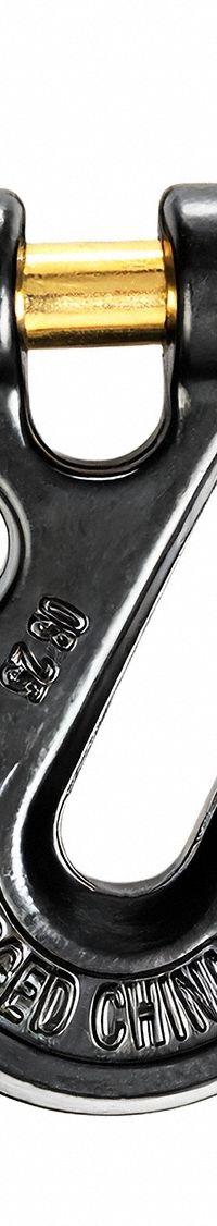 DAYTON Grab Hook: 12,000 lb Working Load Limit, 80 Hook Grade, Alloy Steel, 1 5/16 in Material Thick (MPN 844G53). Key specifications — attr984695: Black; attr984692: DAYTON; attr1028223: None.