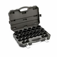 GEARWRENCH Socket Set: 3/4 in Drive, 26 Piece, 6-Point, Metric, 19 mm to 50 mm (MPN 84031). Key specifications — attr1224269: 3/4 in; attr1204685: Not Tether Capable; attr1204650: 19 mm to 50 mm; attr1204673: Socket Bits Not Included; attr1204688: GEARWRENCH; attr1224230: Friction; attr1224354: No Thin Wall; attr1206170: Standard Sockets.