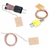 OMEGA Standard Thermocouple Probes: 0°C to 150°C, Type T, For Air Media Type, Stick-On (MPN SA1-T-120-SRTC). Key specifications — Maximum Wire Gauge: 30 AWG; Cable Length: 120 in; Manufacturer Part Number: SA1-T-120-SRTC; Brand: OMEGA; Process Connection Type: Stick-On.