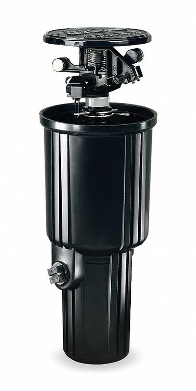RAIN BIRD Pop-Up Impulse Sprinkler Head: Adj, 24 to 45 ft, 1.5 to 8.4 gpm, 15 to 70 psi - Pop-Up Sprinkler Heads