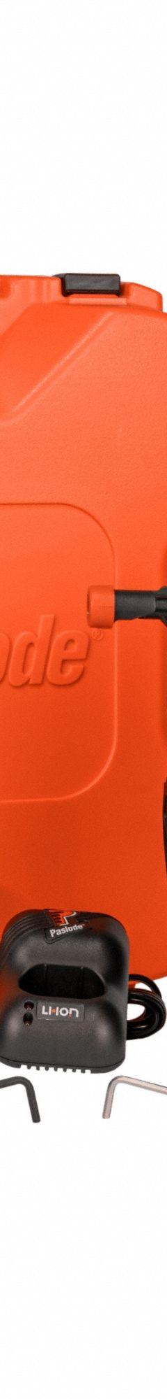 PASLODE Nail Gun: Siding, Sequential, (1) 1.2 Ah, Paper, Strip Collation, 0°, 1 Battery, No Charger (MPN 919100). Key specifications — attr1171067: 0°; attr1171093: Siding; attr1171072: Sequential.