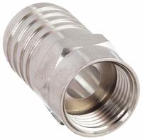 POWER FIRST Coaxial Connector: Male, Connector, Silver, Crimp-On, RG-6, 1 GHz Max Freq, F-Type (MPN 5LR16). Key specifications — Product Type: Connector; Brand: POWER FIRST; Color: Silver; Finish: Nickel-Plated; Gender: Male.