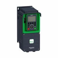 SCHNEIDER Variable Speed Drive: In Phase Three, 200-240V AC, Out Phase Three, 1 hp_2 hp, IP21 (MPN ATV630U15M3US). Key specifications — Style: Chassis; Color: Black/Green; Output Voltage: 200-240V AC; Output Phase: Three.