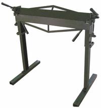 DAYTON Sheet Metal Brake: Hand Lever, 16 ga Capacity, 36 in Max. Bending Wd, 120° Max. Bending Angle (MPN 45J326). Key specifications — attr76087: No; attr76080: DAYTON.