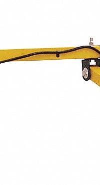 APPROVED VENDOR Dock Light: Halogen, 60 in Arm Reach, Articulating, 8,500 lm Max Brightness, 500 W (MPN 24K345). Key specifications — Operating Voltage: 120V AC; Lighting Technology: Halogen; Bulb Wattage: 500 W; Includes Bulb: Yes; Arm Swivel Angle: 210° Horizontal; Brand: APPROVED VENDOR.