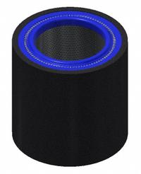SOLBERG Pleated Filter: Fiberglass, 4.75 in Overall Ht, 3 in Inside Dia, 4 5/16 in Outside Dia (MPN HE18P). Key specifications — attr59866: HE18P; attr59869: SOLBERG; attr59875: F-18-150.