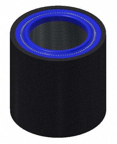 SOLBERG Pleated Filter: Fiberglass, 4.75 in Overall Ht, 3 in Inside Dia - Air Filter Replacement Elements