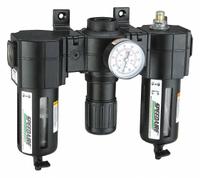 SPEEDAIRE Filter/Regulator/Lubricator: 3/4 in NPT, 186 cfm, 150 psi Max Op Pressure, 5 micron, Mist (MPN 7D745). Key specifications — attr109524: SPEEDAIRE.