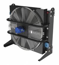 COOL-LINE Forced Air Oil Cooler: 300 hp Heat Removed, 200 gpm Max. Flow, 377 psi Max. Pressure (MPN HR300-0195). Key specifications — attr96059: 2 in SAE 4 Bolt Flange; attr98919: COOL-LINE.