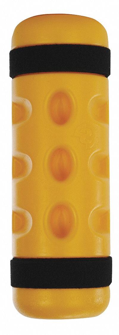 RACK SENTRY Pallet Rack Guard: Strap-On - Strap-On Plastic Pallet Rack Post Protectors