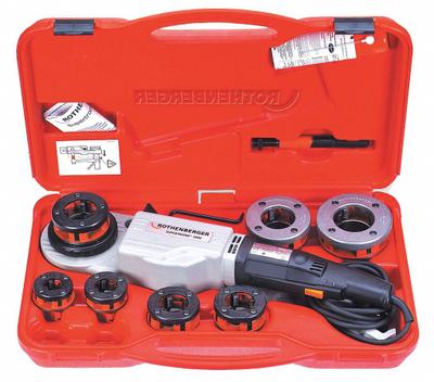 ROTHENBERGER Portable Pipe Threading Machine: Corded, Supertronic 2000 - Corded Handheld Pipe Threaders