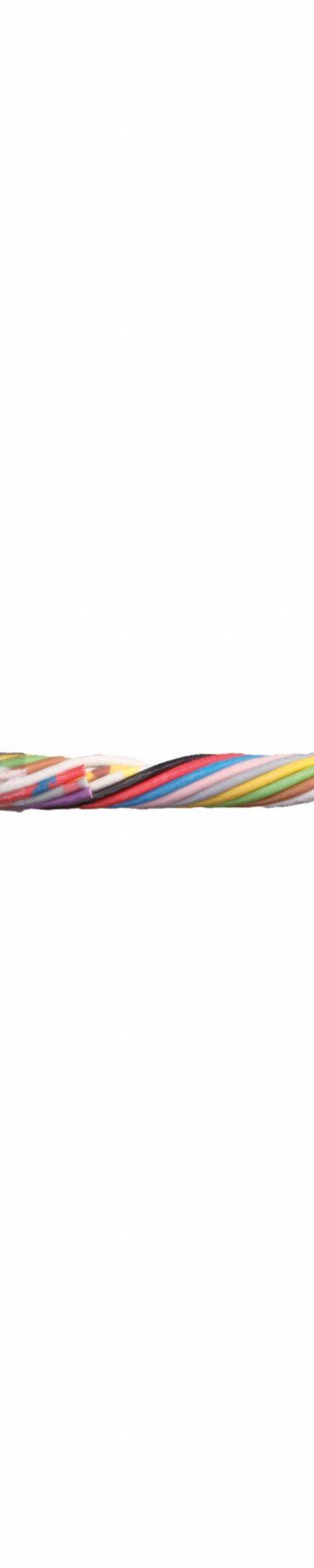CHAINFLEX Data Cable: 26 AWG, 18 Conductors, Order by the Foot, PVC Jacket - Continuous Flexing Data Cables