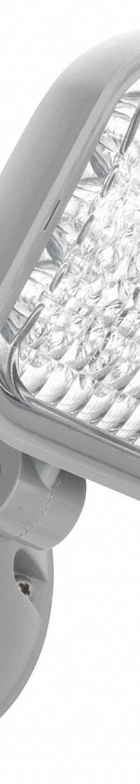 Wet Location Remote Head: LED, Plastic, Ceiling/Wall, 1 W Lamp Watt, 1 Lamps, 3.6 V, Adj, Gray (MPN ERE GY SGL WP SQ M12). Key specifications — Compatible Mfr. Model Number: EU2L REM; Mounting Location: Wall; Voltage: 3.6 V; Adjustable: Yes; Housing Color: Gray; Brand: LITHONIA LIGHTING.