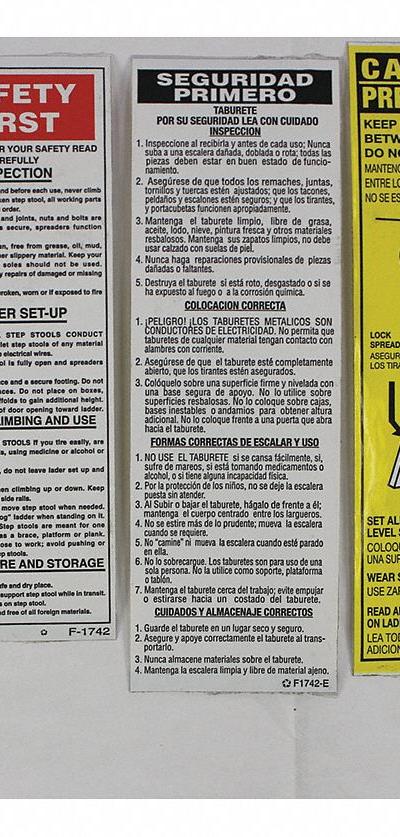 LOUISVILLE Label Kit: For 1CMV6/1CMV7/33J655/5MRG9/5MRH0 - Material Handling Parts