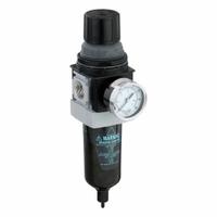 WILKERSON Filter/Regulator: 28 Series, 3/4 in NPT, 235 scfm, 5 micron, 0 psig to 125 psig, Aluminum (MPN B28-06-FLG0B). Key specifications — attr109419: WILKERSON; attr109429: Aluminum; attr109463: Yes; attr109467: Nitrile; attr109468: 28.